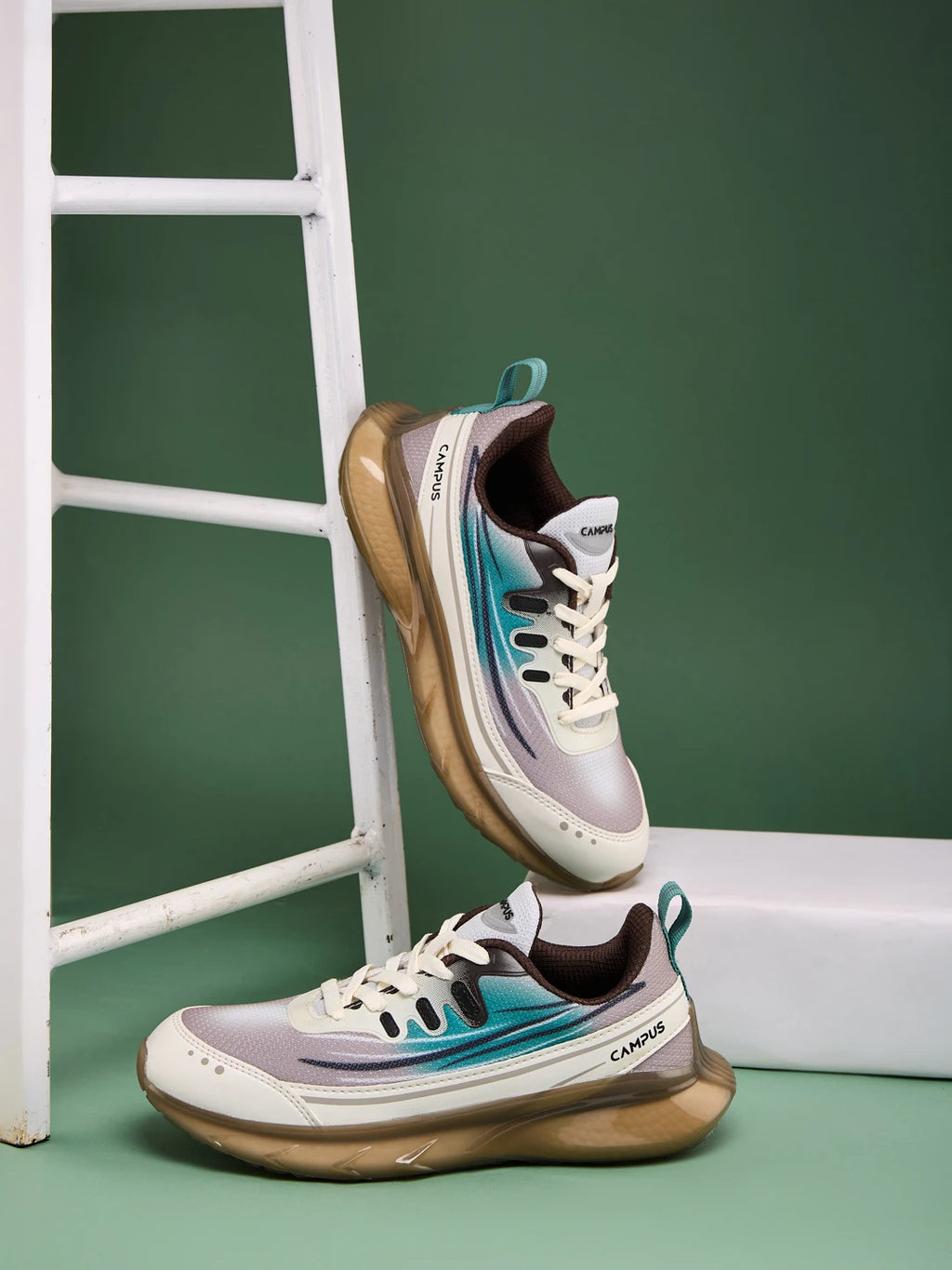 MOLLY Cream Child Running Shoes