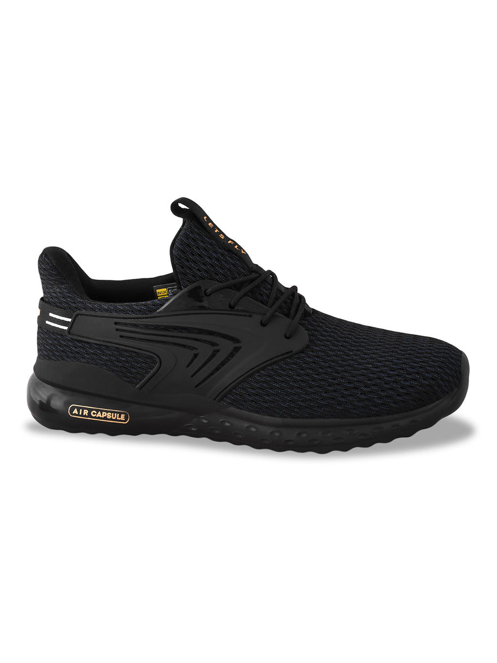 MOROCCO Pro Black Men's Running Shoes