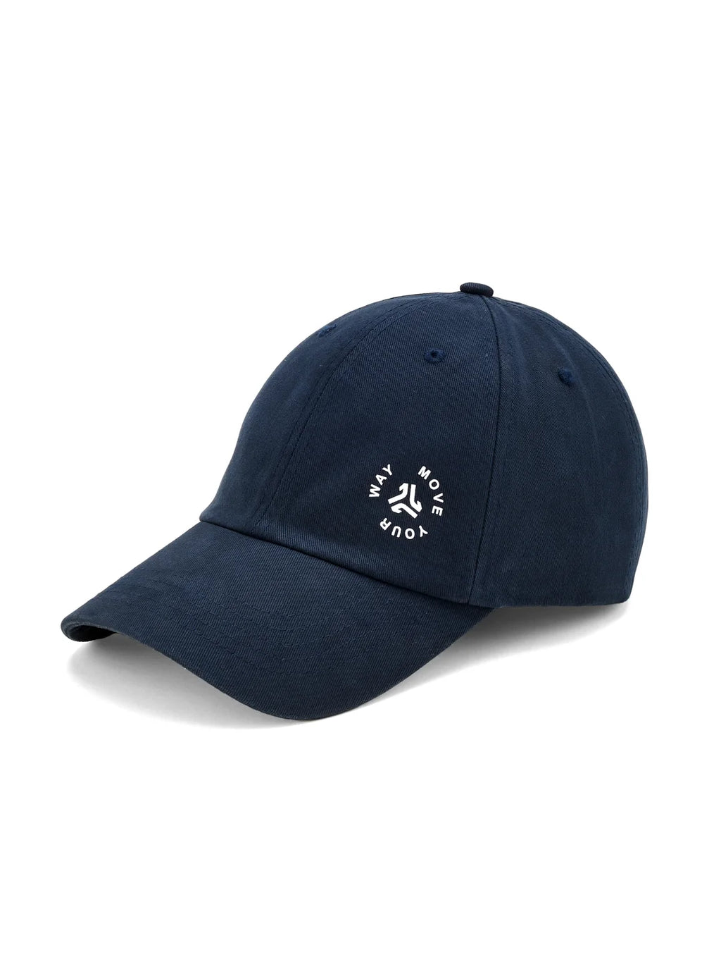Unstructured Cotton Twill Navy Unisex Cap
