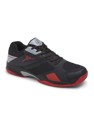 NET RUSH Black Men's Badminton Shoes