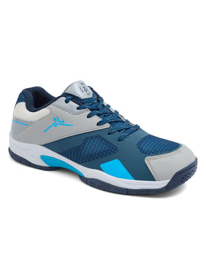 NET RUSH Blue Men's Badminton Shoes