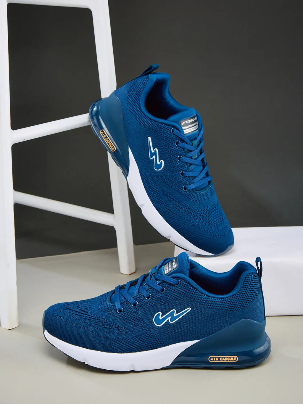NORTH PLUS Blue Men's Running Shoes