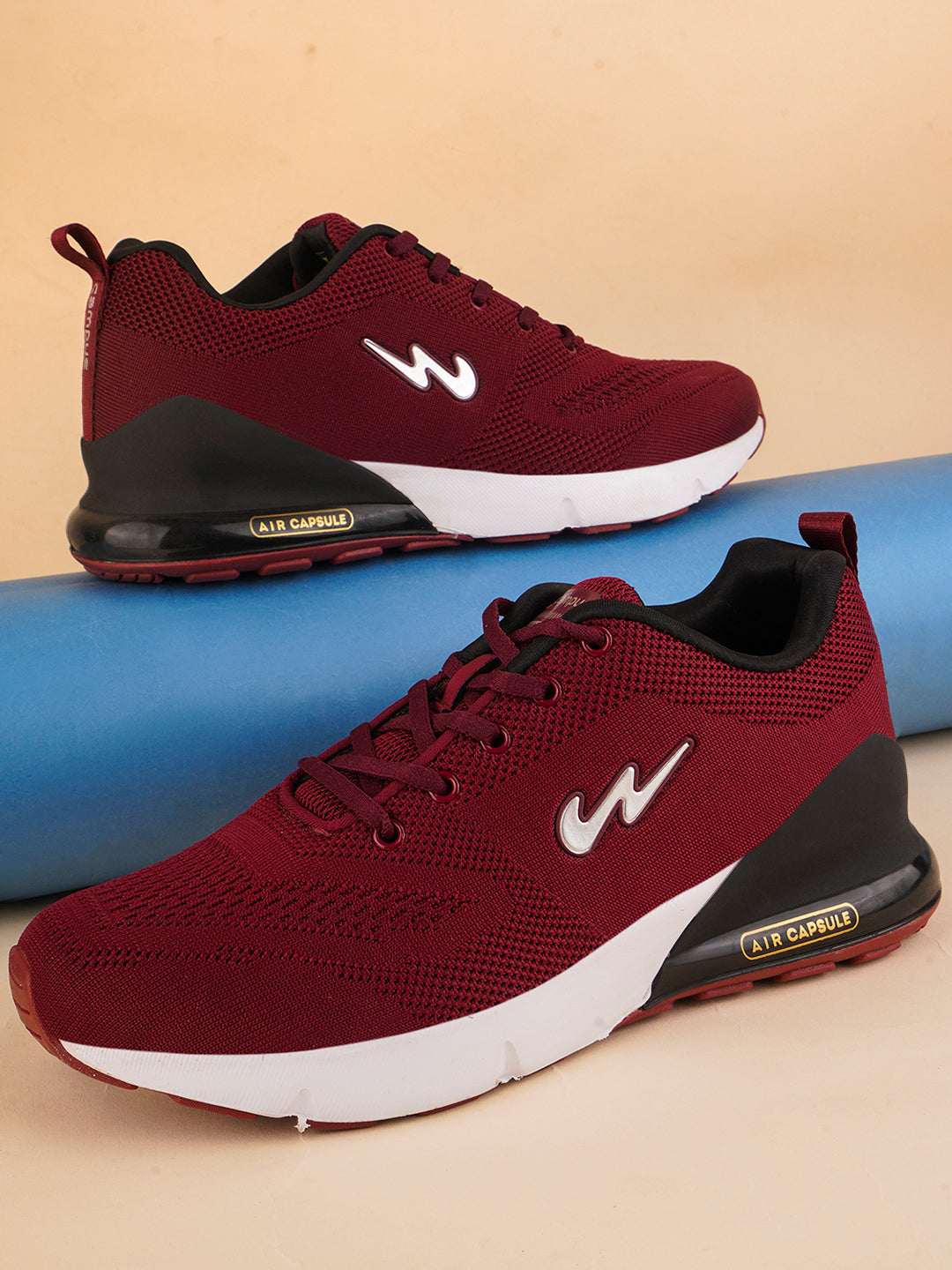 Mens burgundy running shoes sale