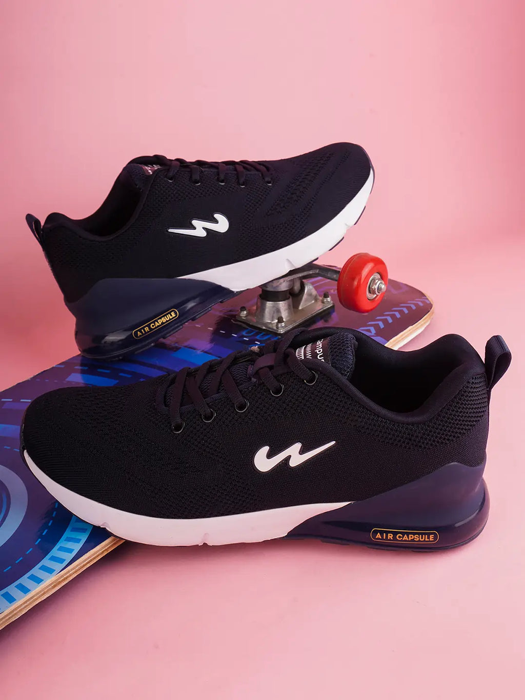 NORTH PLUS Navy Men's Running Shoes