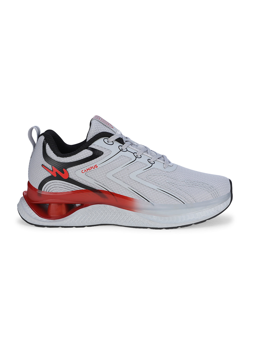 NOVAA Grey Men's Sports Shoes