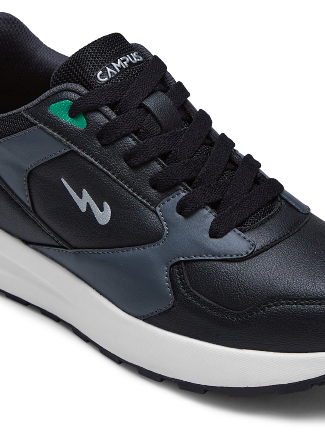 Buy OG-33 Black Grey Men's Sneakers – Campus Shoes