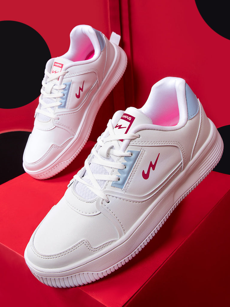 Shop HELLEN Off White Women's Running Shoes