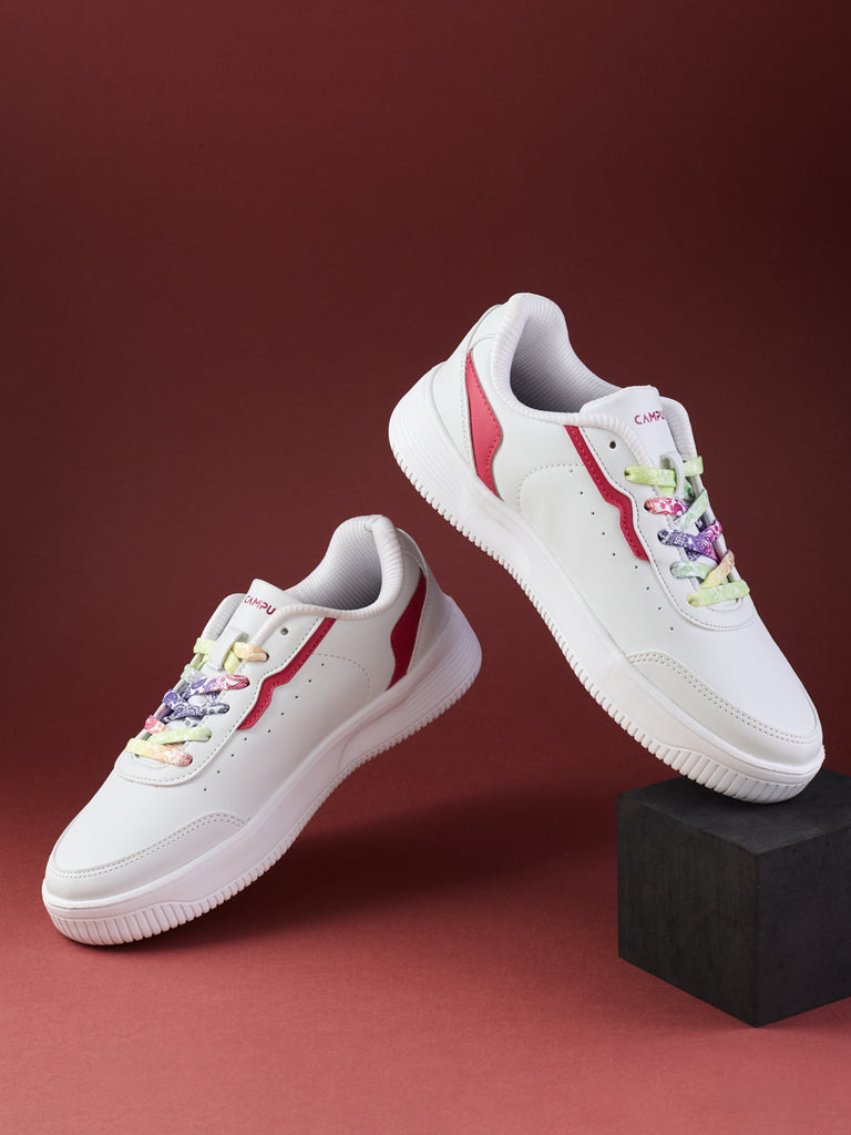 Shop GREG White Men's Running Shoes
