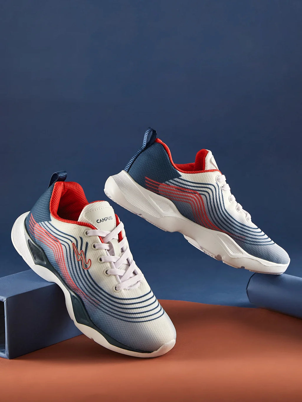 PABLE White Child Running Shoes