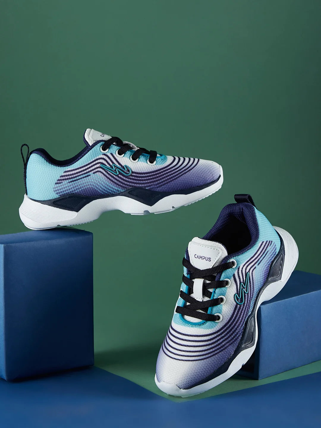 PABLE White Child Running Shoes