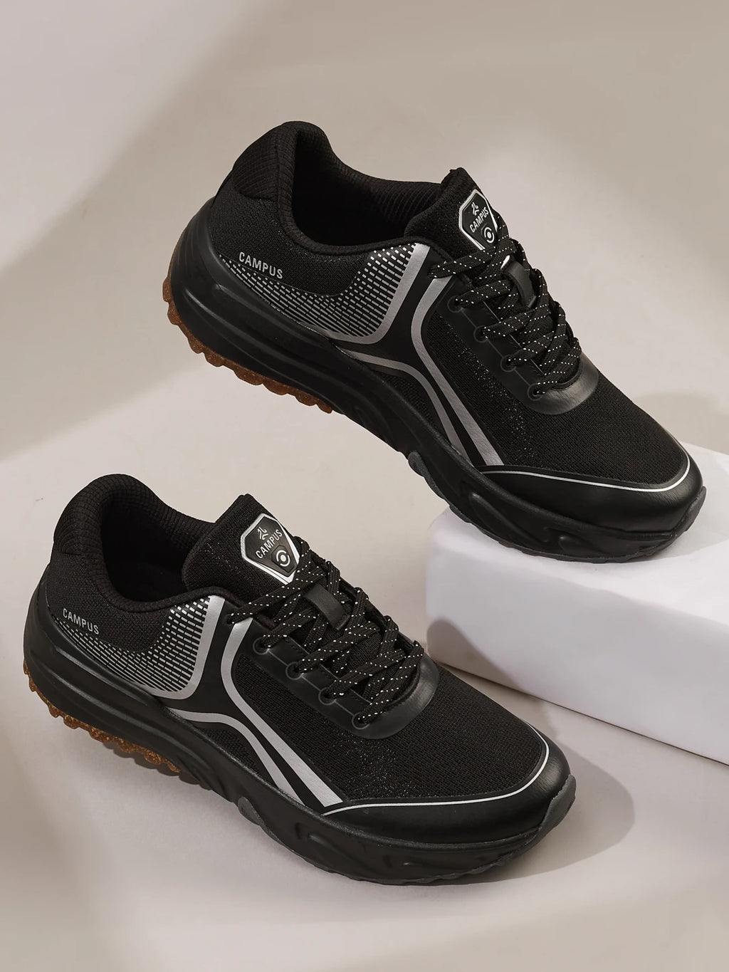 POST Black Men's Running Shoes