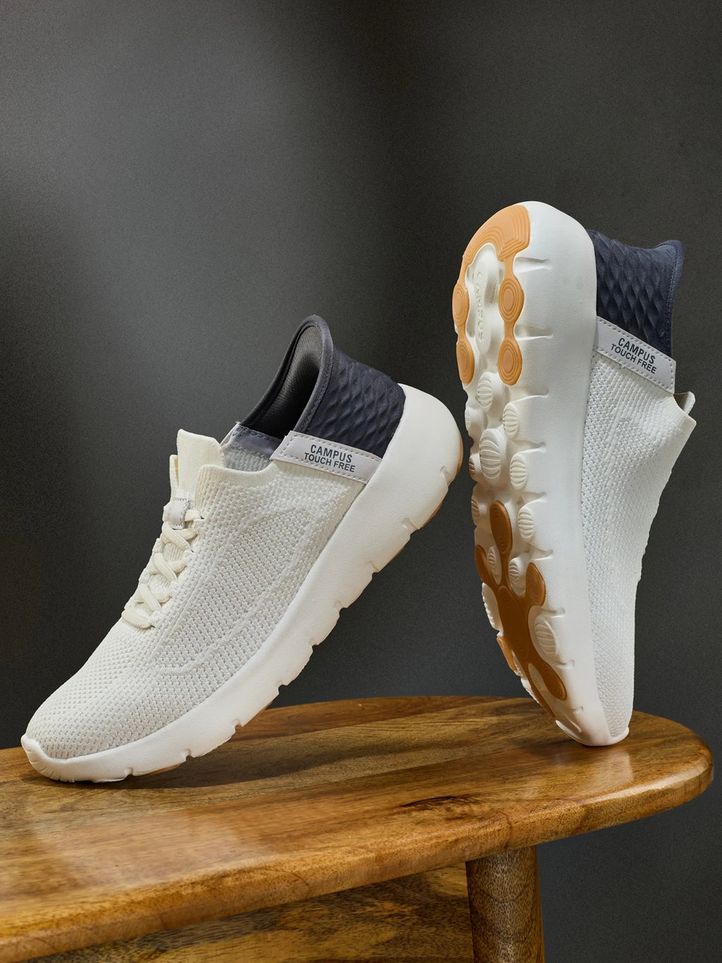 PRESCO White Men's Walking Shoes