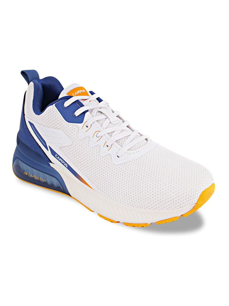 Shop PLUSH White Men's Running Shoes
