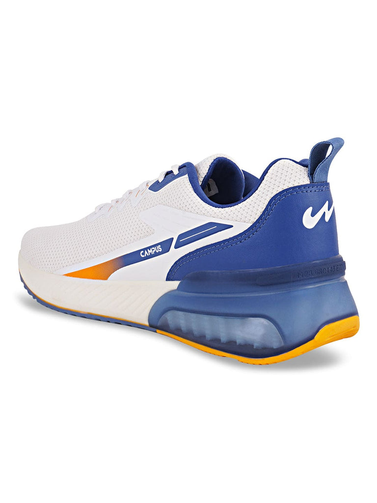 Shop PLUSH White Men's Running Shoes