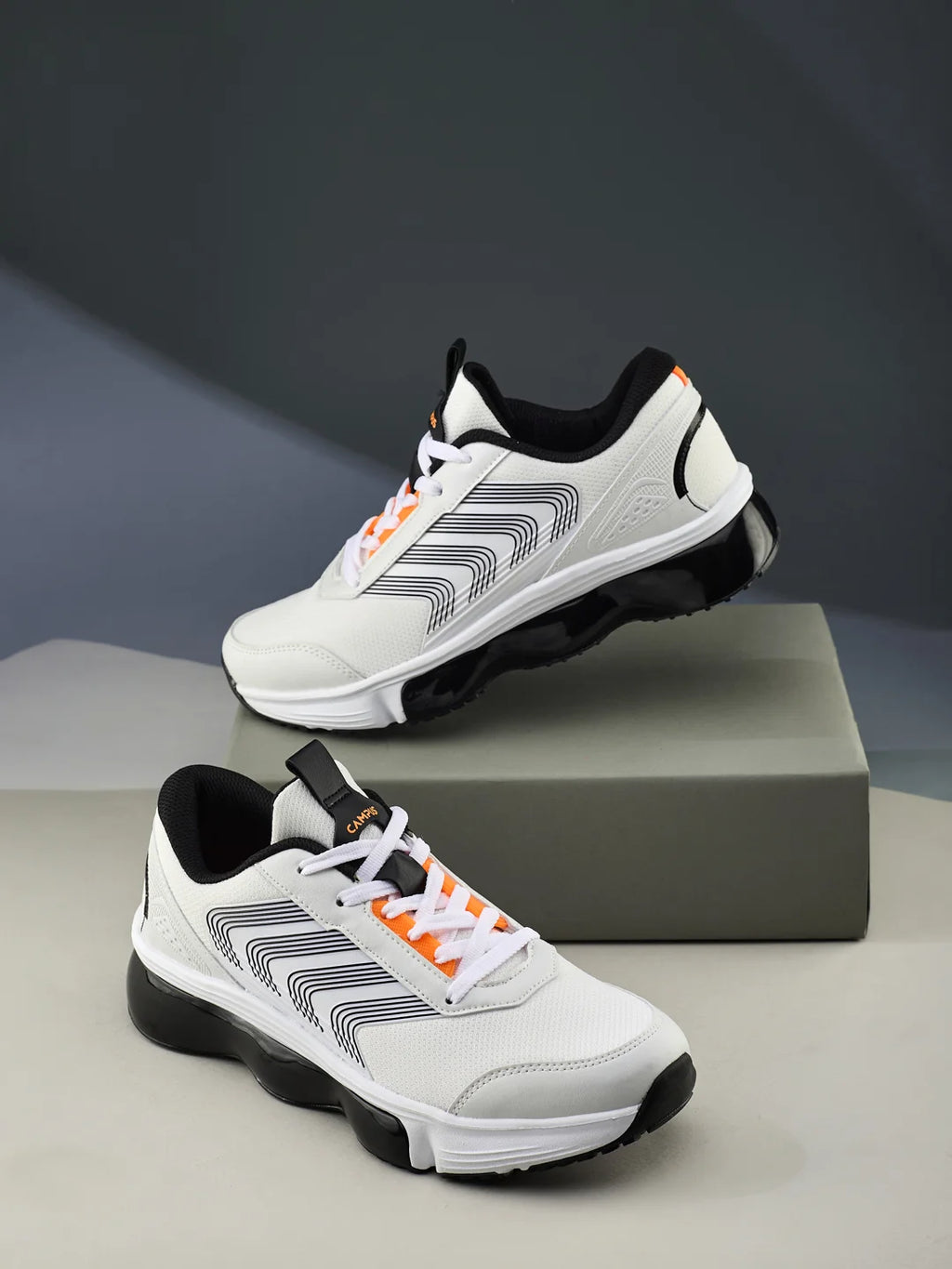 RAGE White Men's Running Shoes