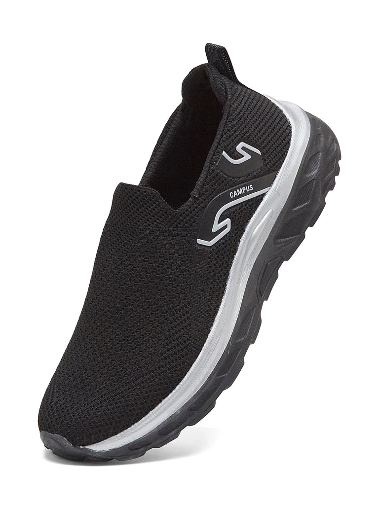 RALKO Black Men's Walking Shoes – Campus Shoes