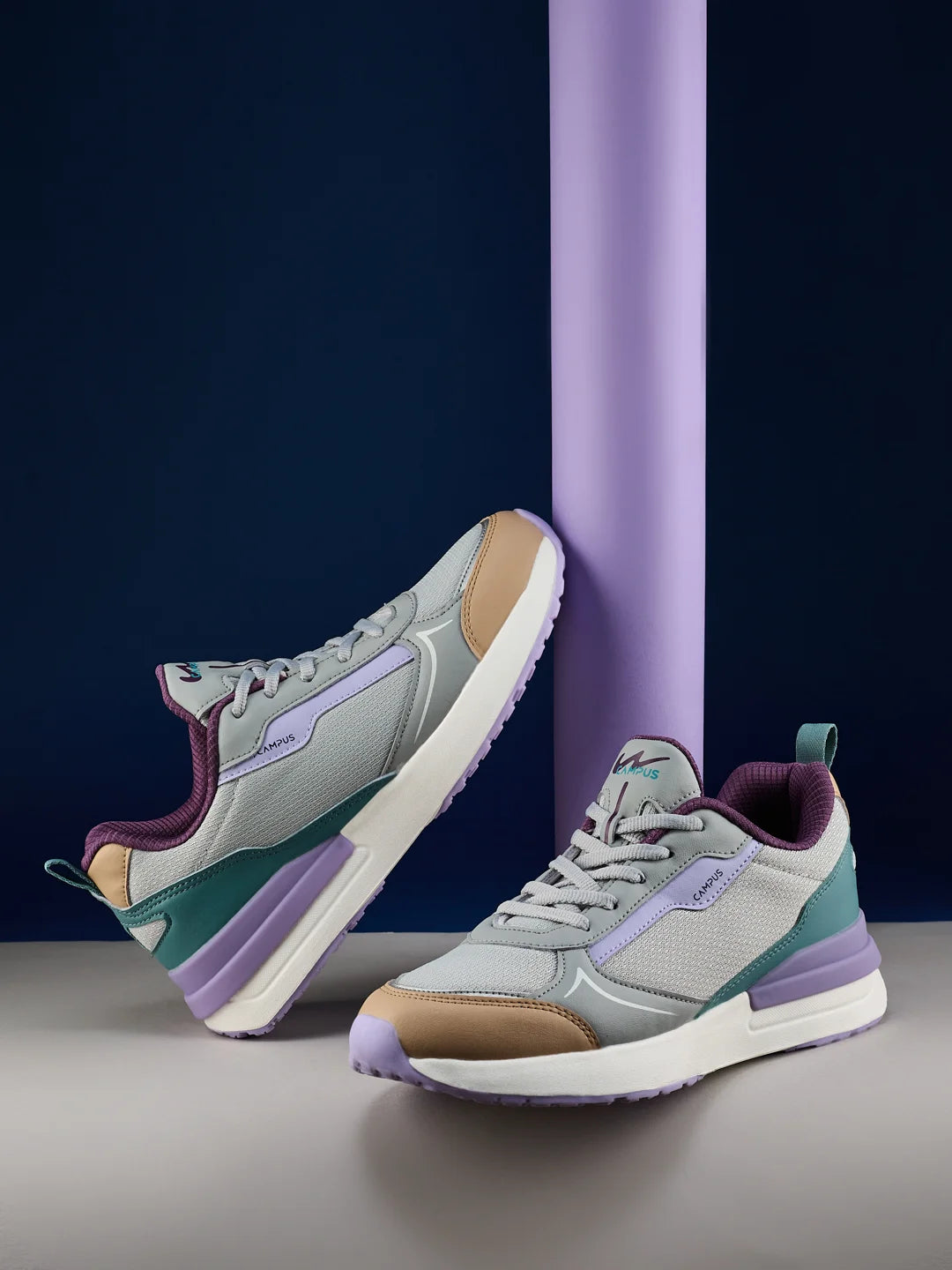 RASSLE Grey Women's Sneakers - Main Image