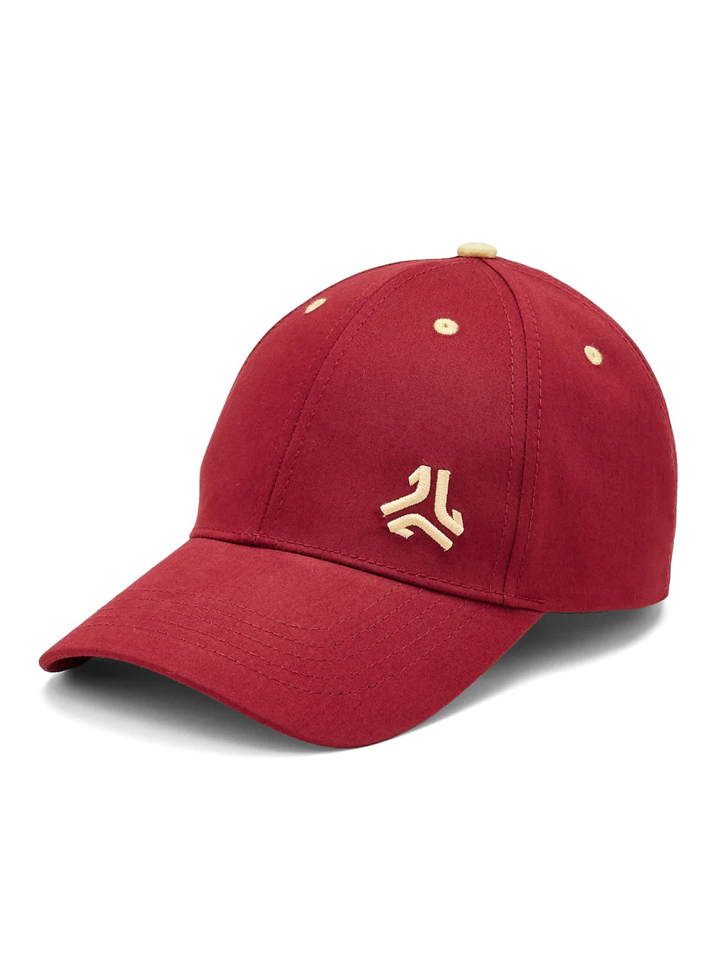 Brushed Cotton Twill Red Unisex Cap