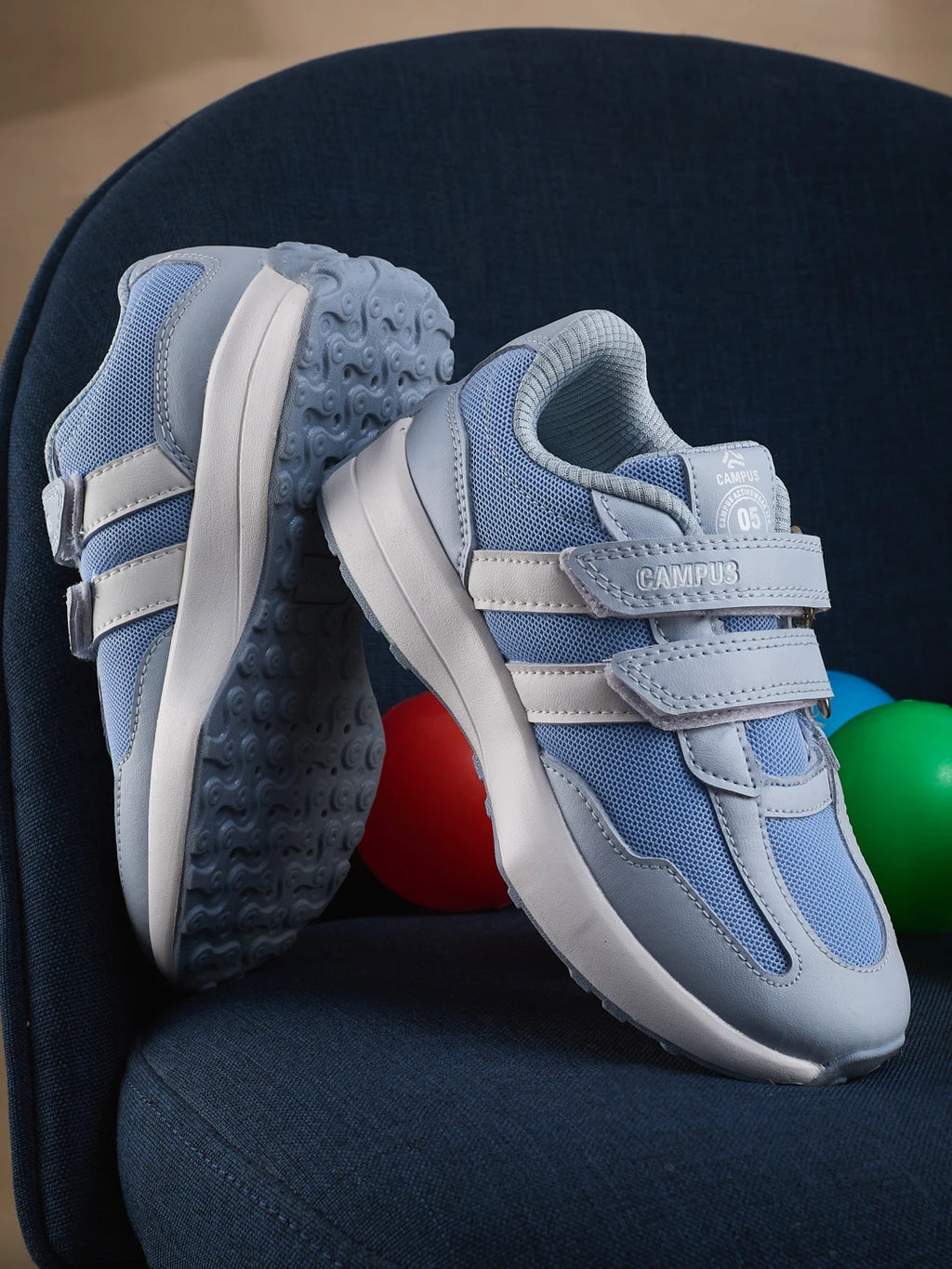 REMI CS-K Blue Kids Sneakers