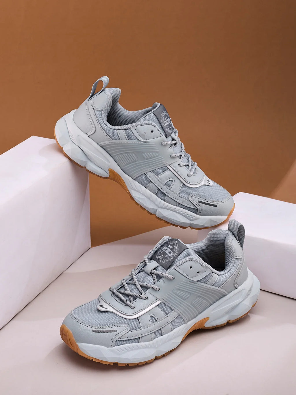REPORT Grey Men's Sneakers