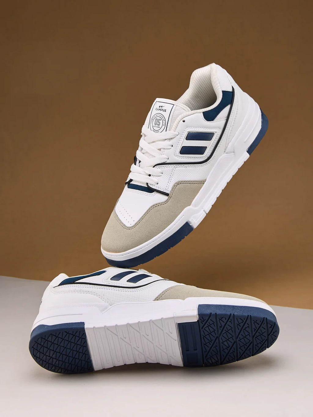 REVOLT White Men's Sneakers