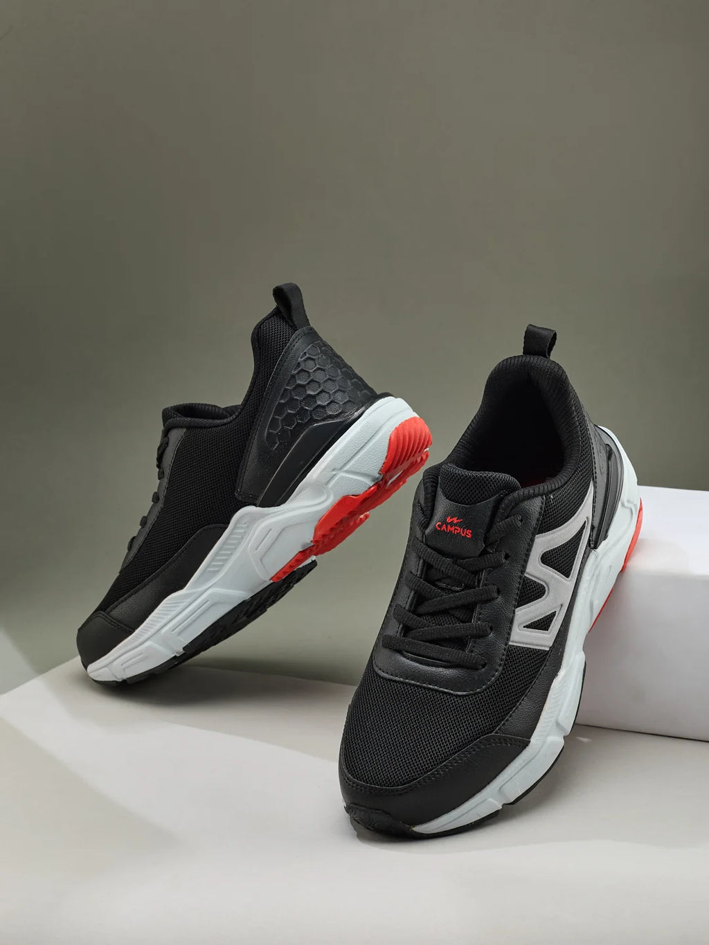 RICOT Black Men's Sneakers