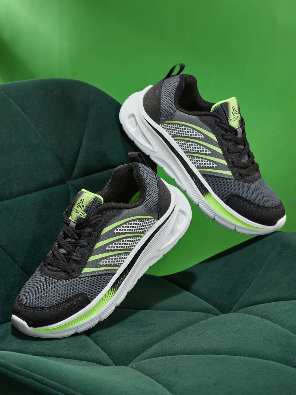 SIDEBEAT CH Black Child Running Shoes