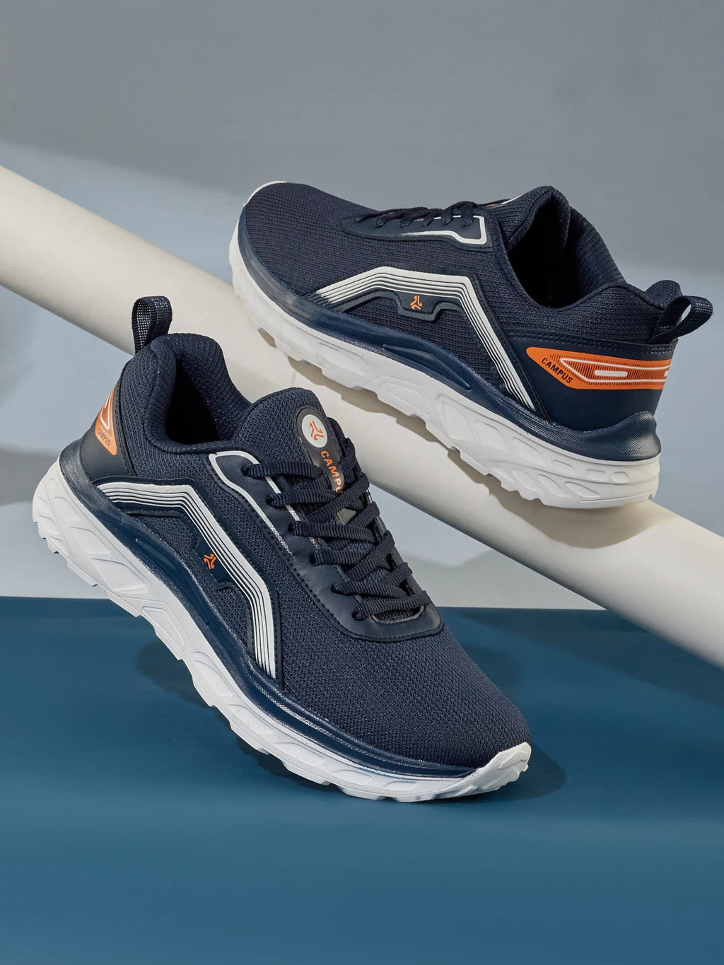 SKEDO Blue Men's Running Shoes