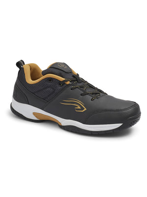 SKY RALLY Black Men's Badminton Shoes