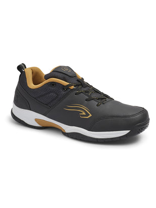 SKY RALLY Black Men's Badminton Shoes