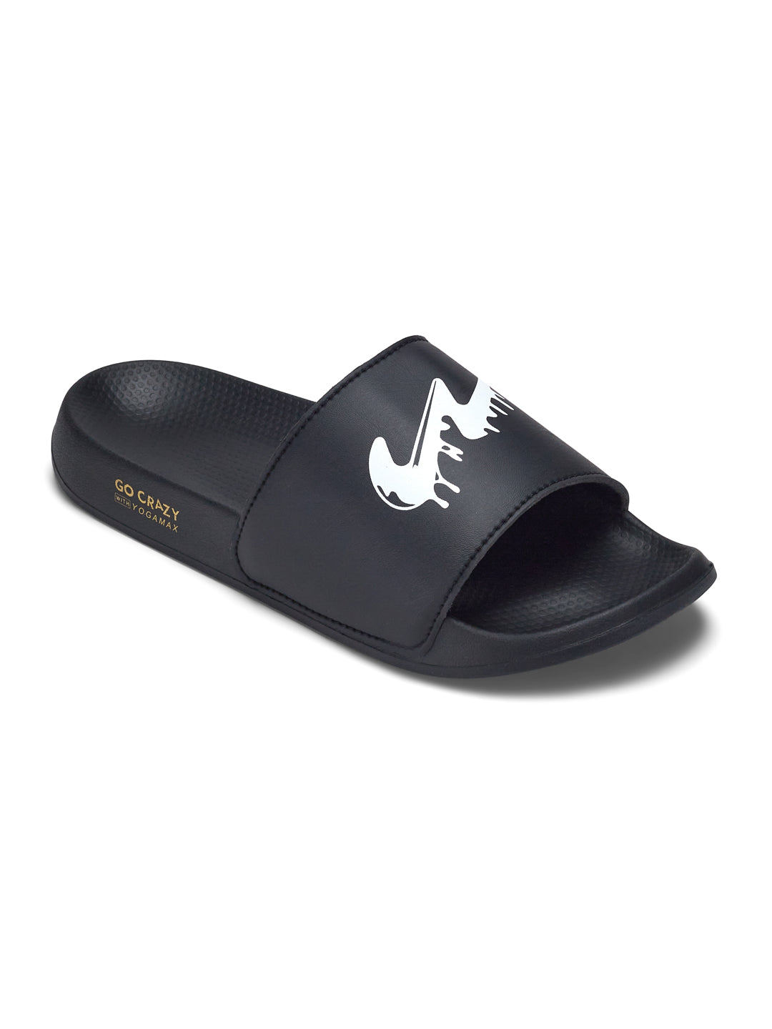 Buy Campus SL-443 Black Men's Slides Online Campus Shoes