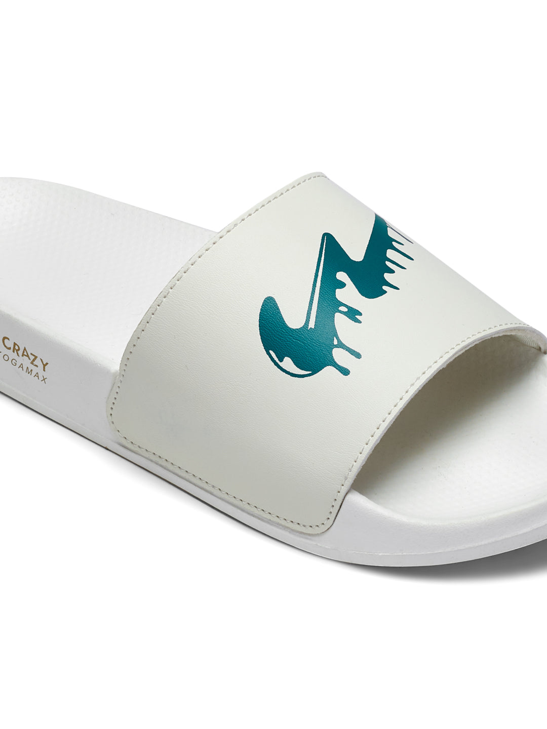 SL-443 White Men's Slides