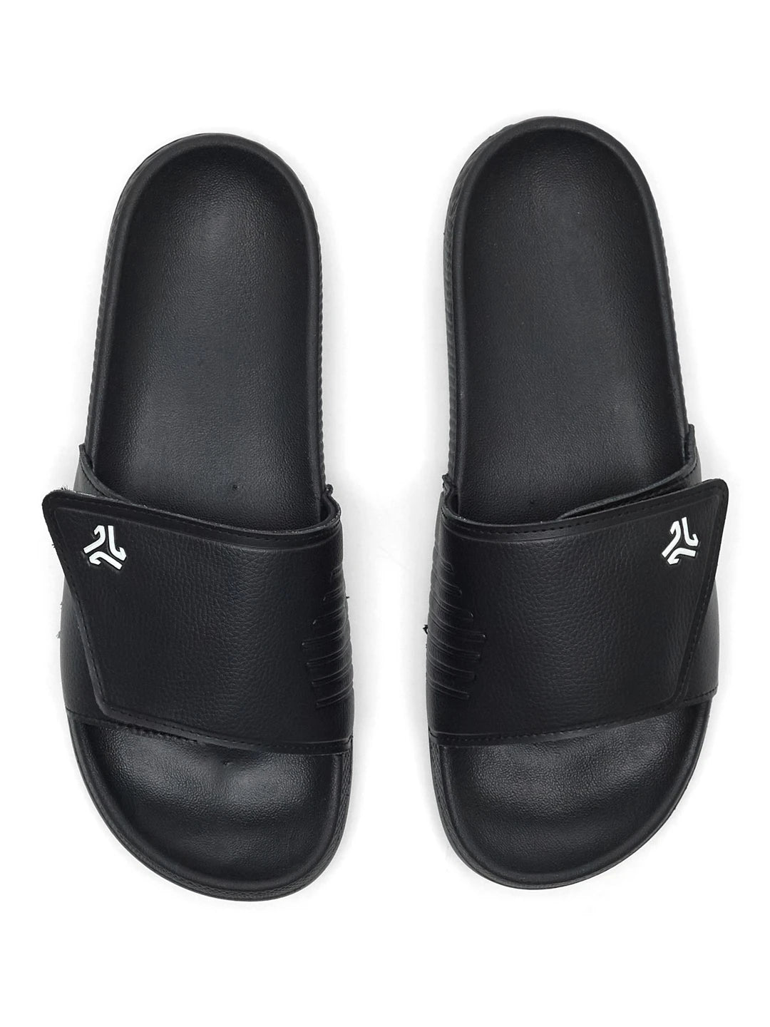 SL-479 Black Men's Slides – Campus Shoes