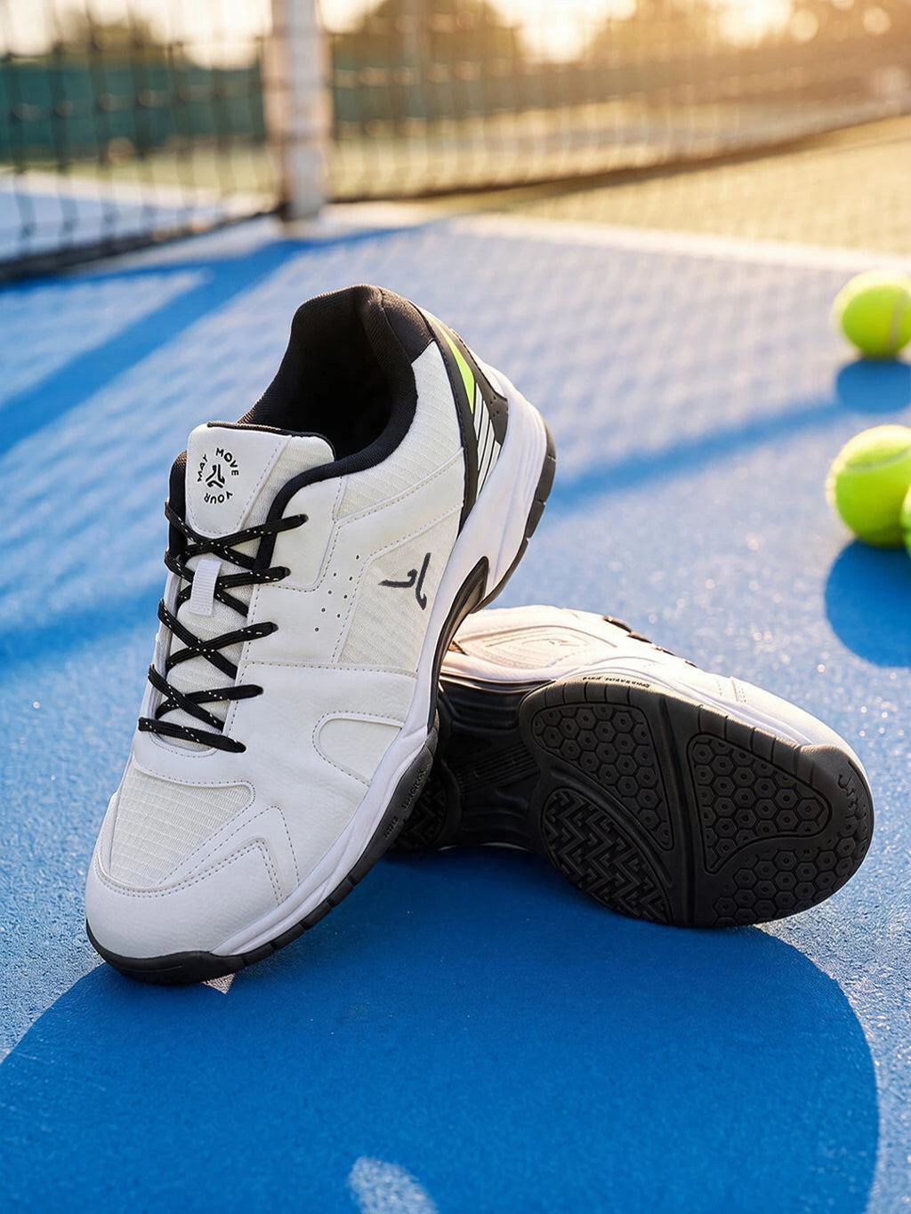 SMASH LINE White Men's Badminton Shoes