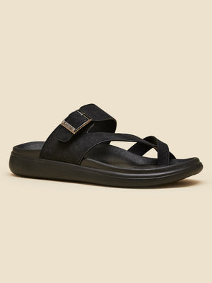 SS26-OPG-006 Black Men's Sandals