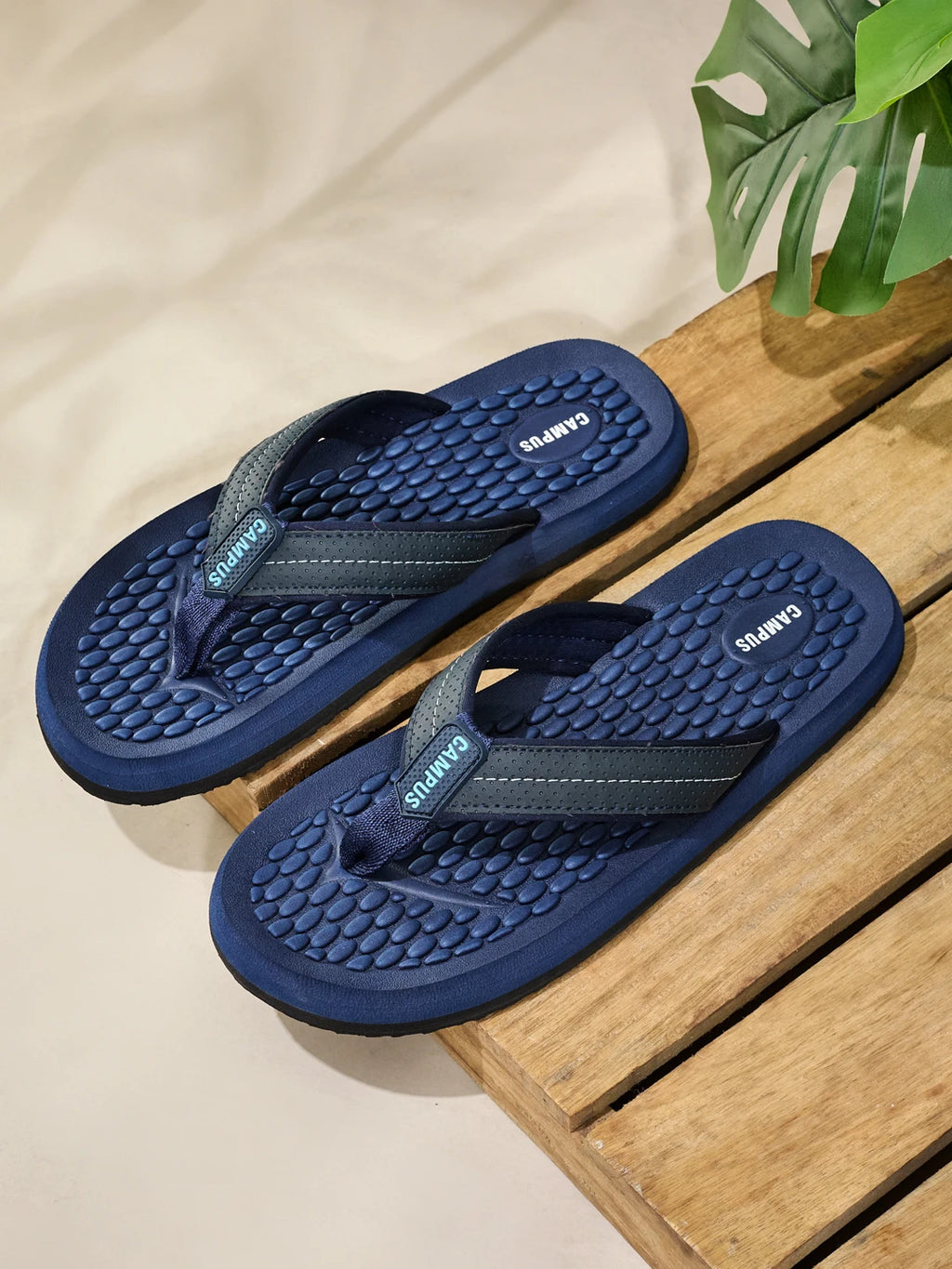SS26-OPG-011 Blue Men's Flip-Flops