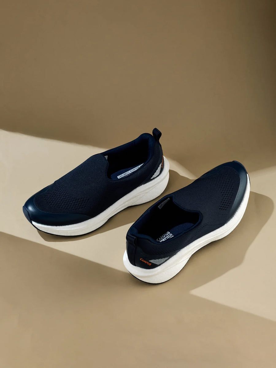 STAKU Navy Men's Walking Shoes – Campus Shoes