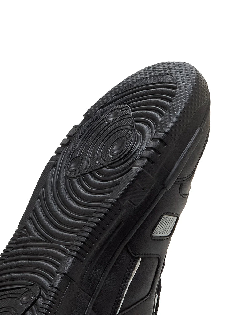 STOMP Black Men's Sneakers – Campus Shoes