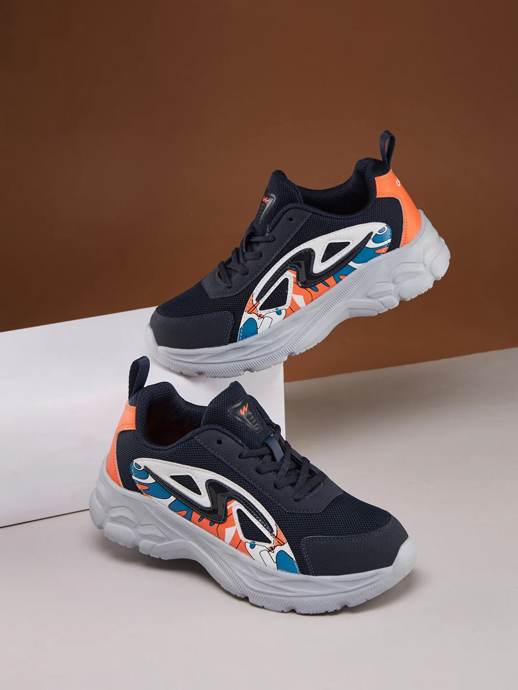 SUNNY CH Navy Child Sneakers