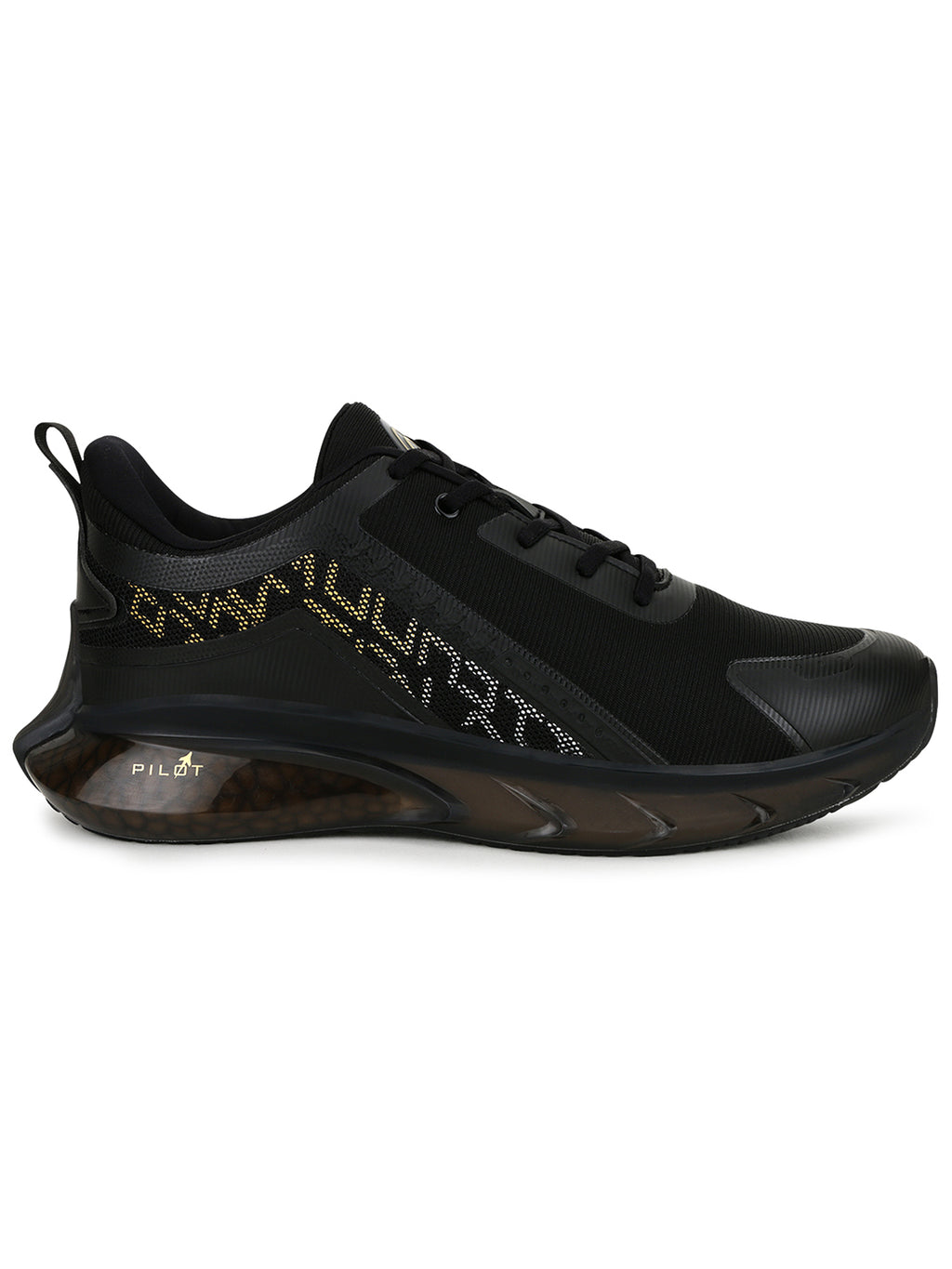 SYCLONE PRO Black Men's Running Shoes