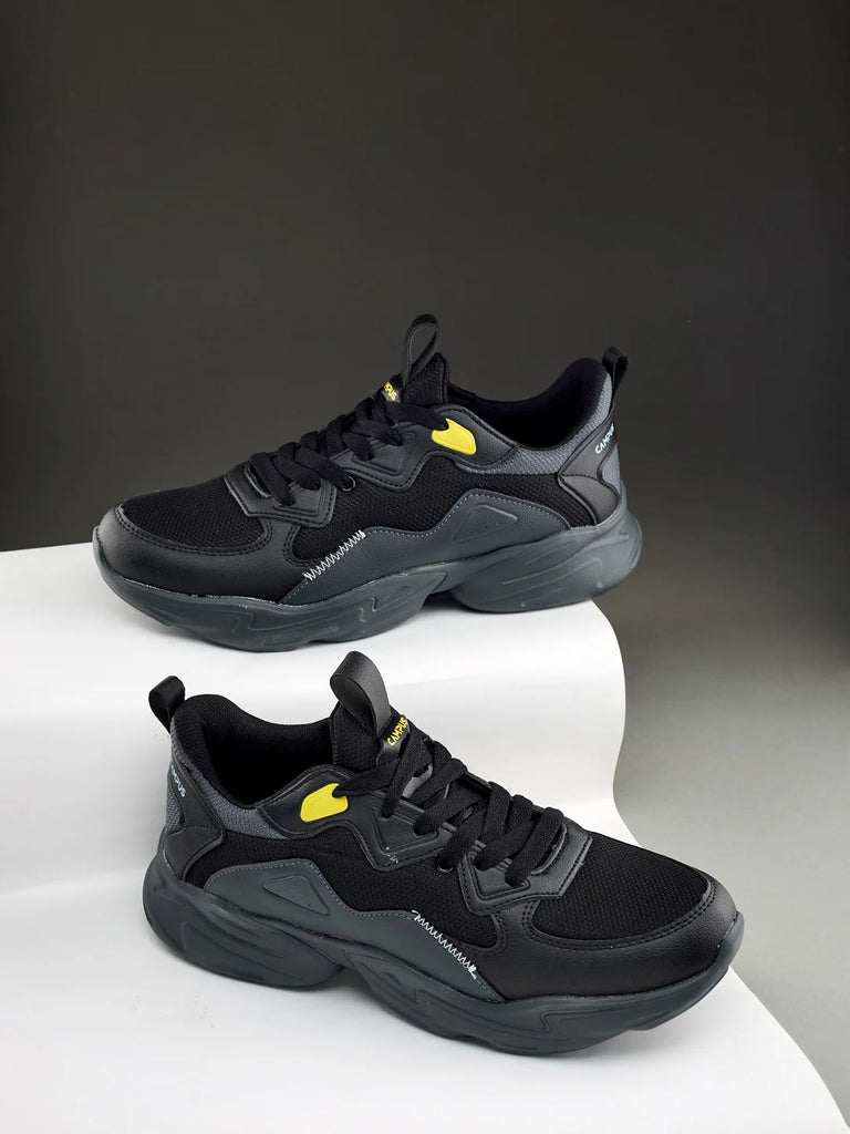 Trending LAM Black Men's Running Shoes