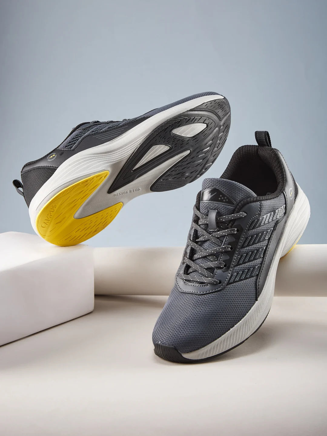 TESTER Grey Men's Running Shoes