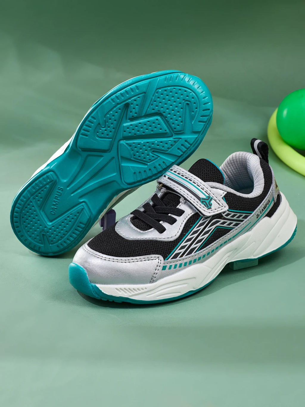 TORLO K Black Kids Running Shoes
