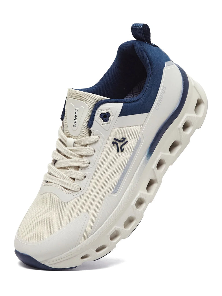 TRASKO White Men's Running Shoes – Campus Shoes