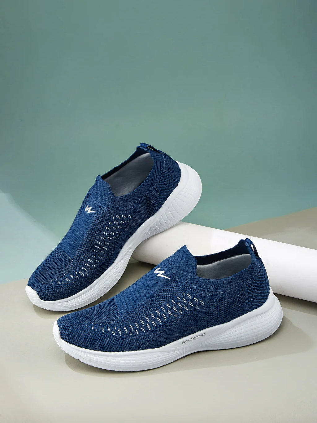 VAYU Blue Men's Walking Shoes