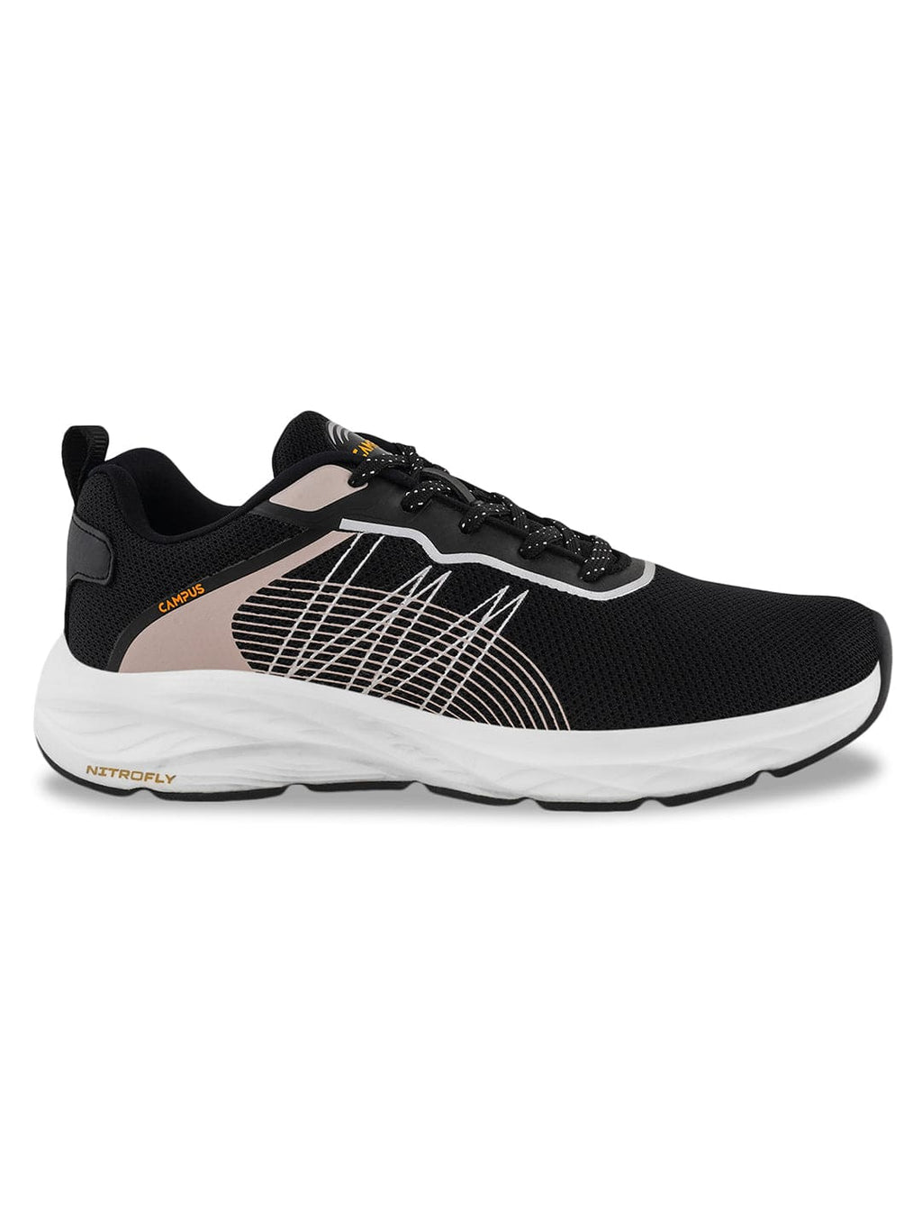 VIRTAL Black Men's Sports Shoes