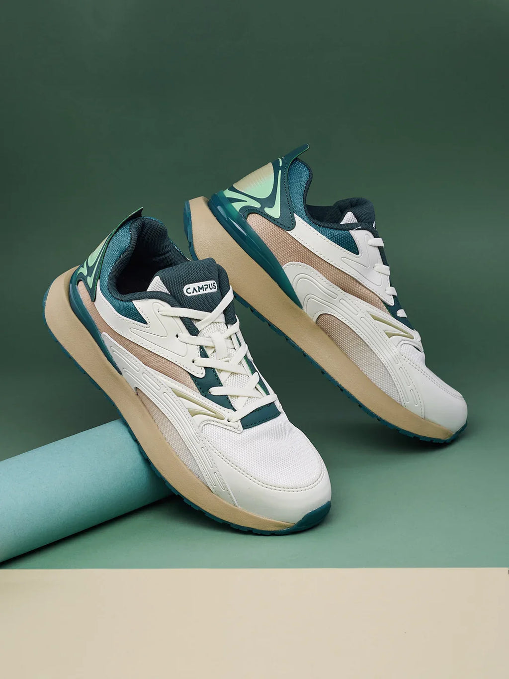 VITALITY Off White Slate Men's Sneakers – Campus Shoes