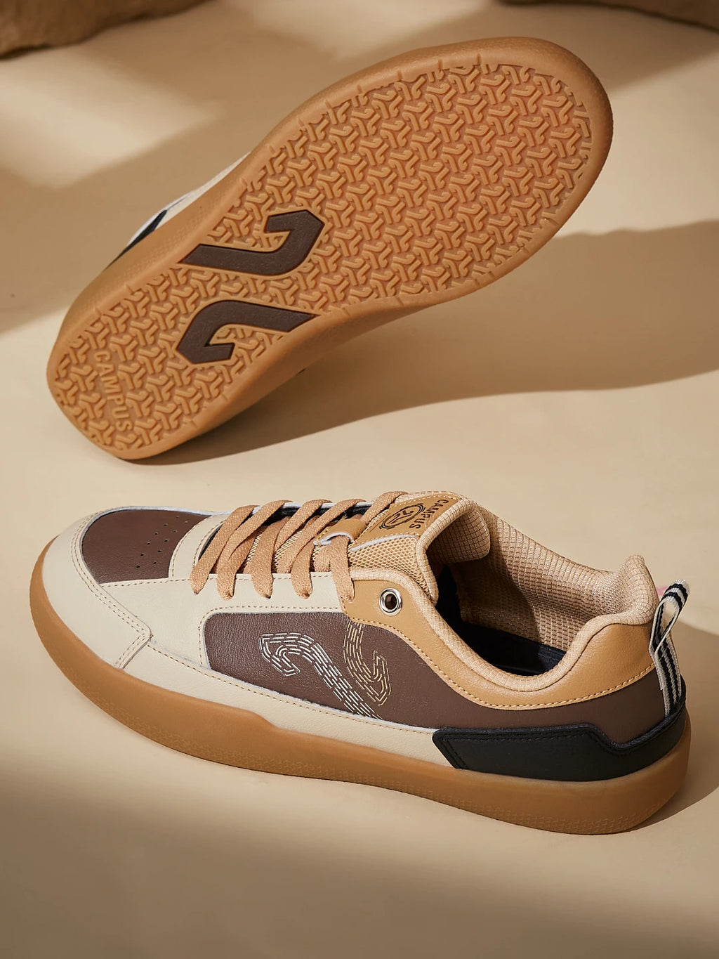 WAIVER Brown Men's Sneakers