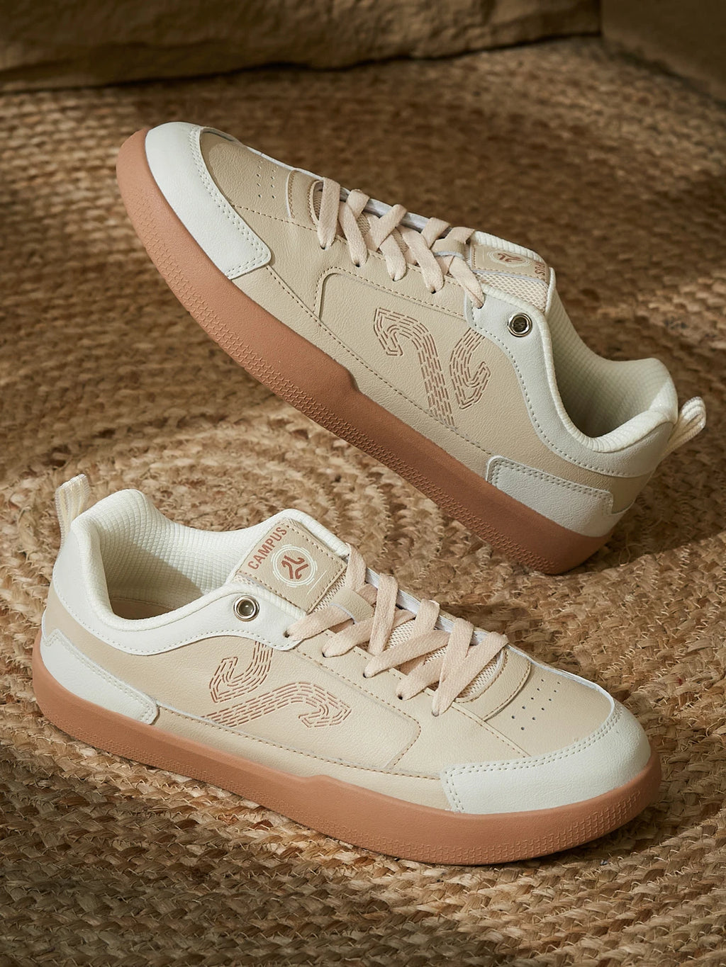 WAIVER Beige Men's Sneakers