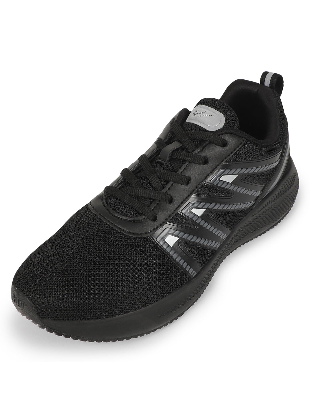 WENDIGO Black Men's Running Shoes – Campus Shoes